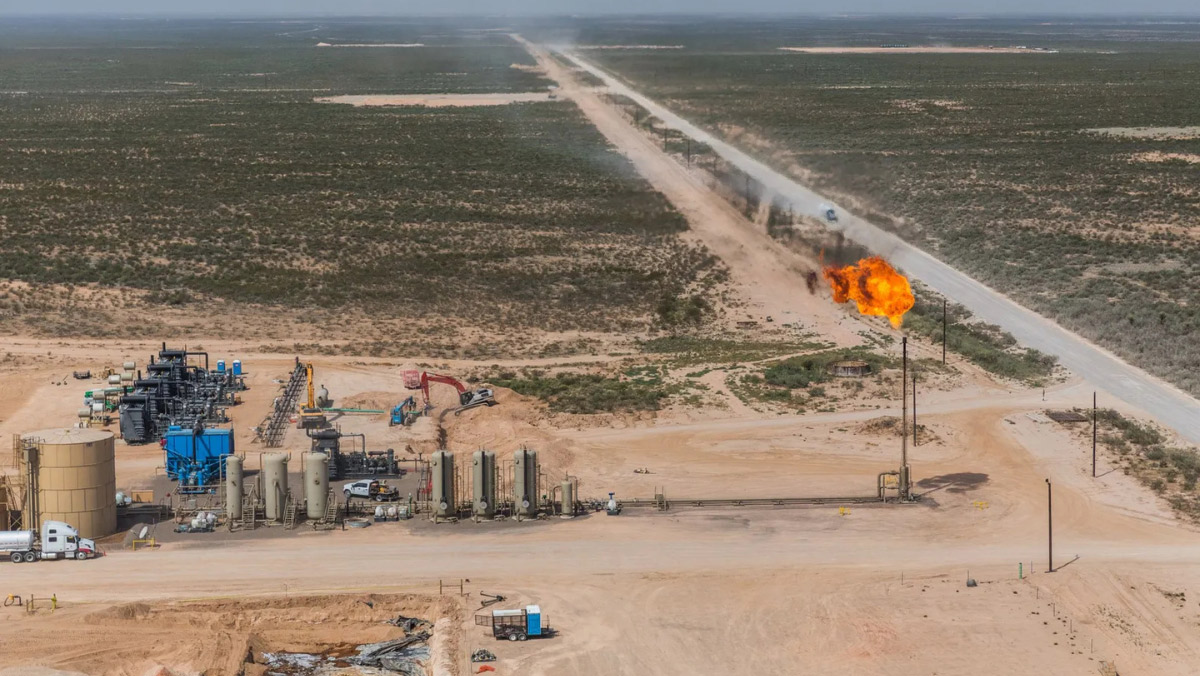 Image: Permian Basin Halves Methane Intensity in Two Years
